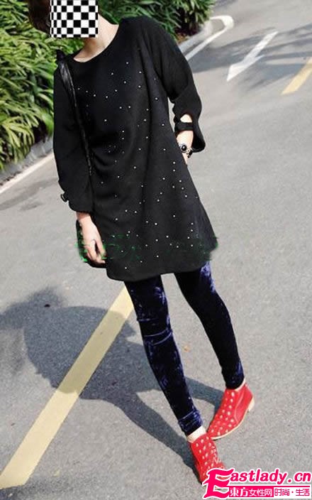 保暖打底裤 轻松抵御秋季降温狂潮