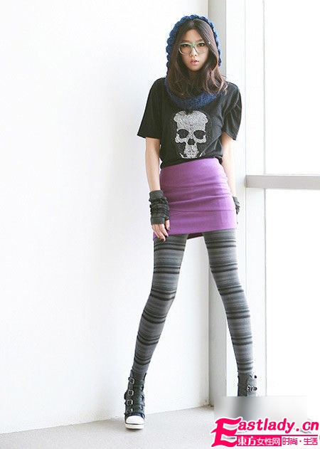 超炫色彩leggings 百变魔女的百变美丽