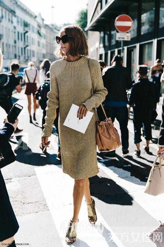 今年最火的水桶包 时尚达人凹造型全靠它