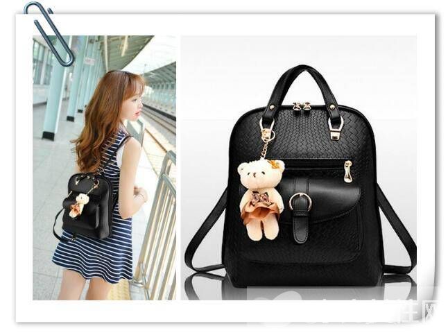 时尚双肩包这么搭 让你美出新境界