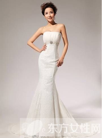 韩式时尚婚纱图片欣赏 将新娘的美丽提升至极限