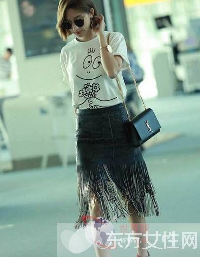 T恤怎么穿怎么好看 明星同款你还不get吗