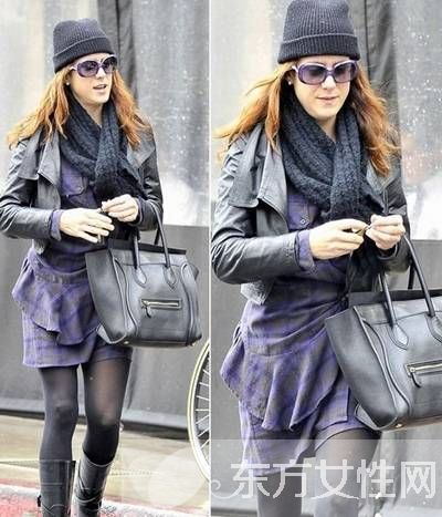 celine笑脸包 看女星们如何轻松驾驭