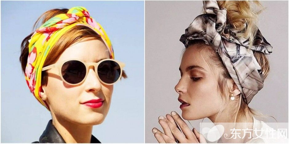 丝巾的各种围法 围出你的潮流个性