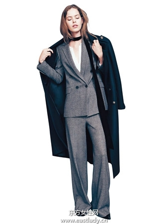 围巾这样搭 保暖又时尚