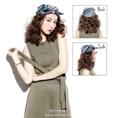 帽子+发带搭配编发打造时尚女王造型