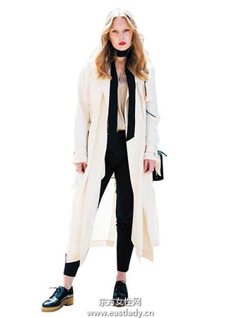 围巾这样搭 保暖又时尚