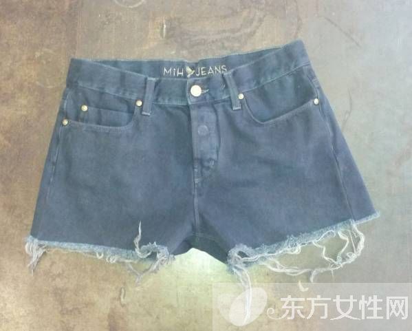4步骤教你diy牛仔裤 打造潮流时尚短裤