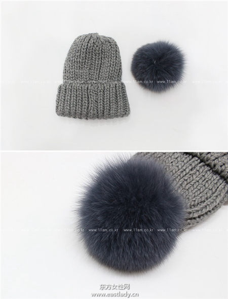 冬季毛帽穿搭术 保暖又时尚