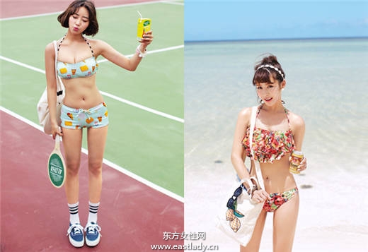 身材不完美没关系 三种泳衣款式藏住你的缺点