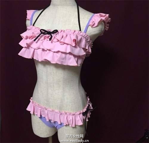 平胸MM的福音 世界首款为贫乳MM设计的泳衣诞生