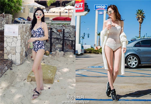 身材不完美没关系 三种泳衣款式藏住你的缺点