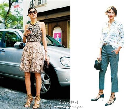 细绑带凉鞋显瘦必备单品