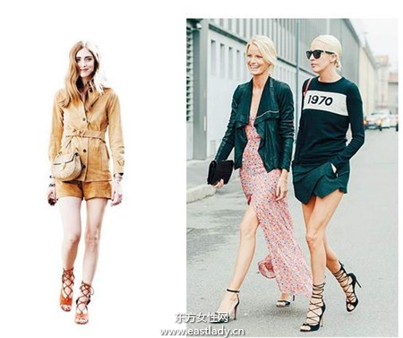 细绑带凉鞋显瘦必备单品