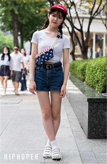 鸭舌帽该怎么戴 看韩妞们都怎么驾驭压舌帽吧