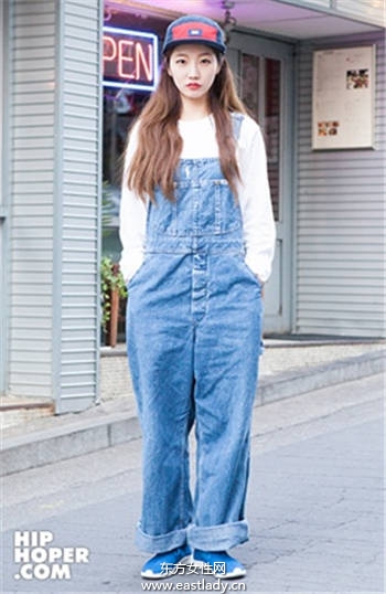 鸭舌帽该怎么戴 看韩妞们都怎么驾驭压舌帽吧