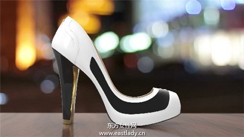 高科技打造会变色的高跟鞋