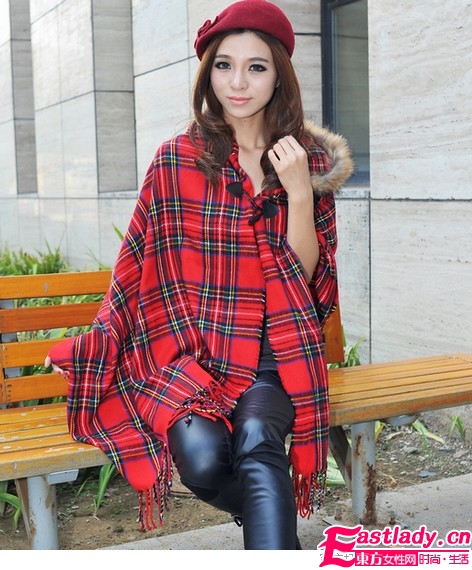 时尚围巾单品给冬日添温暖