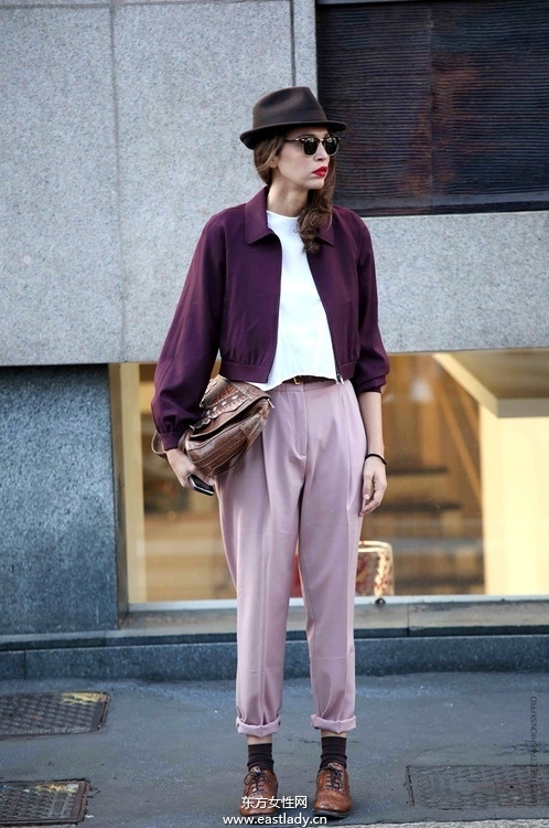 2013初春配饰街拍之帽子篇