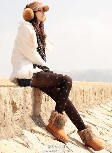 2012新款雪地靴爱美女士冬季必备单品