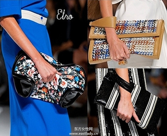 2013春夏时装周时尚包包大显品味和时尚嗅觉