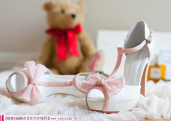 Honey girl 鱼嘴高跟凉鞋 公主范必备