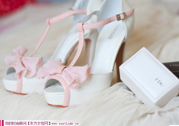 Honey girl 鱼嘴高跟凉鞋 公主范必备