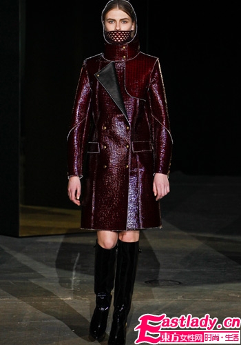 2012纽约秋冬时装周 皮革是本季重点元素