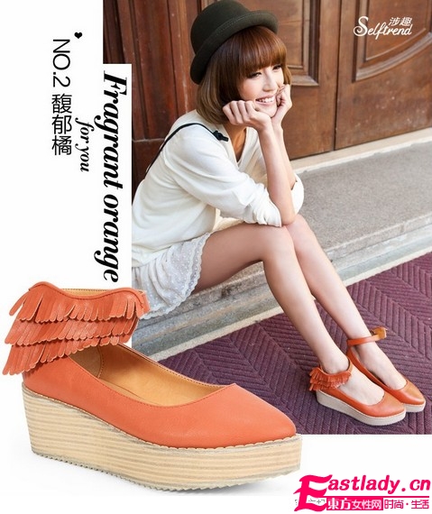 时髦松糕鞋 给你的装扮锦上添花