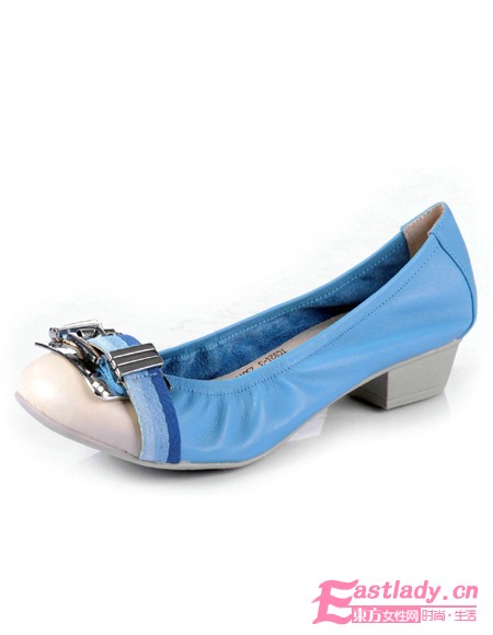 春季缤纷平底单鞋 打造氧气甜美公主