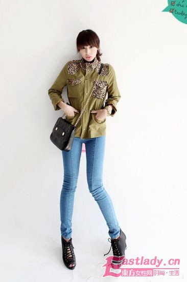 高调军 绿 风盛行 最佳搭配单品不过时