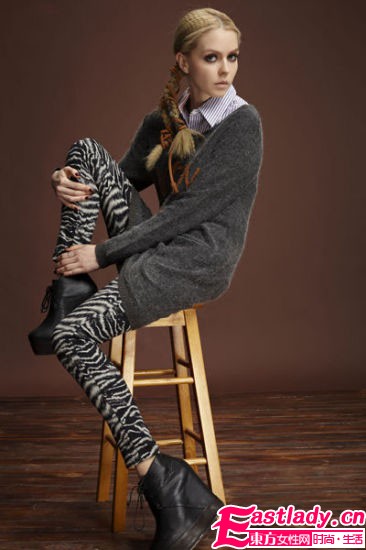 10种毛衣衬衫搭 本季新鲜穿法抢先看