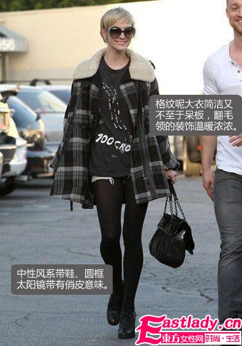 5款及膝呢子大衣 女星教你穿出别样美感