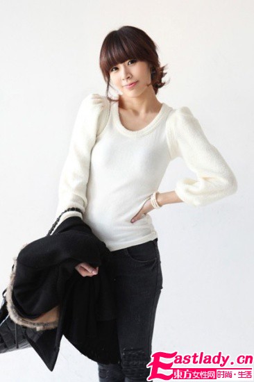 套头毛衣惊艳回潮 半分钟搞定出街装