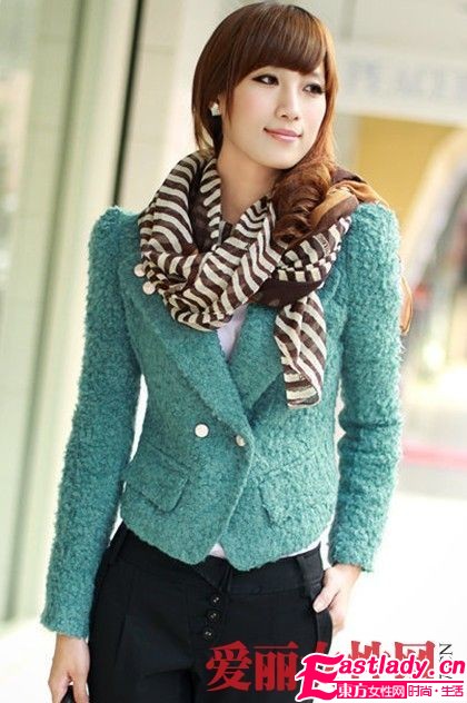 7款糖果色呢大衣 幸福甜蜜过暖冬