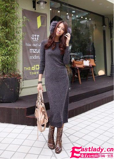 及踝长裙个性搭 萝卜青菜都有你爱