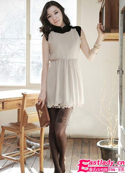 华丽丽连衣裙 打造OL迷人年会装