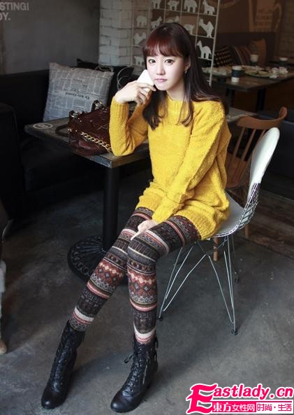 淳朴大地色系搭配 环保女生崇尚自然色