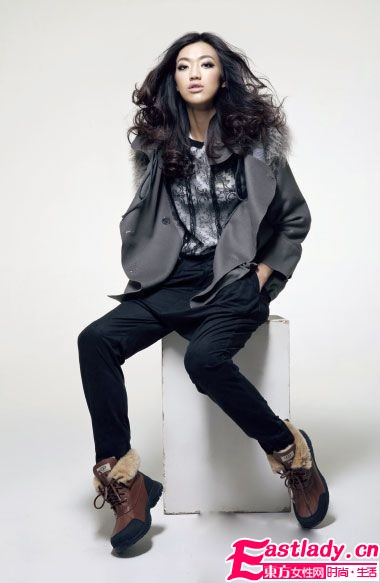 潮女必看 新款雪地靴穿出小细腿