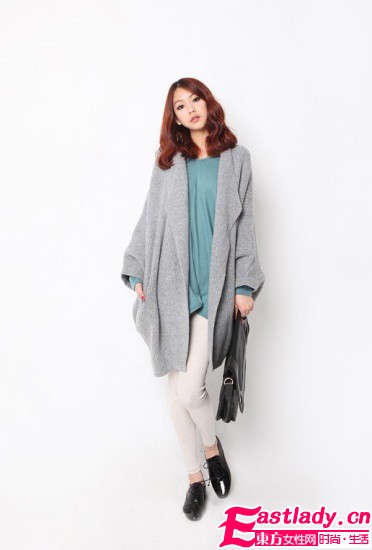 温暖开襟针织衫 过节见长辈最合适