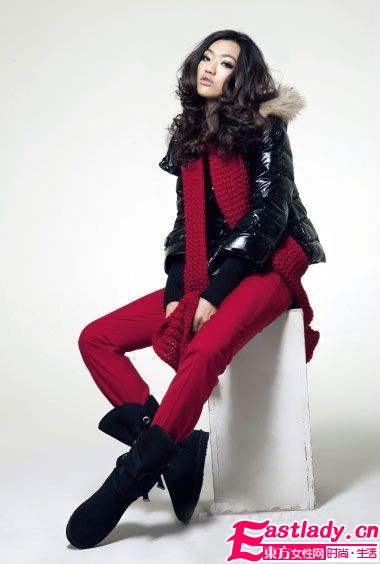 潮女必看 新款雪地靴穿出小细腿