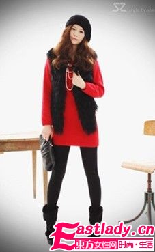 达芙妮最潮冬靴 炫翻寒冬皮草范儿