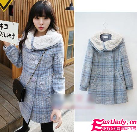 及膝大衣当家让你扮靓整个冬