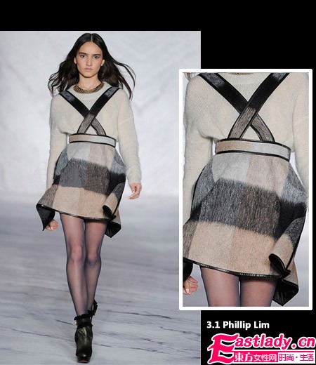 对话今冬潮流时尚 毛呢半身裙独占鳌头