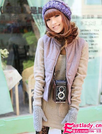 暖色调毛衣 让寒冬充满暖意