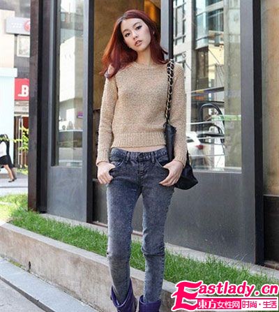 暖色调毛衣 让寒冬充满暖意