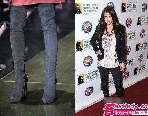 领略大牌风范 明星秋冬大爱IT鞋