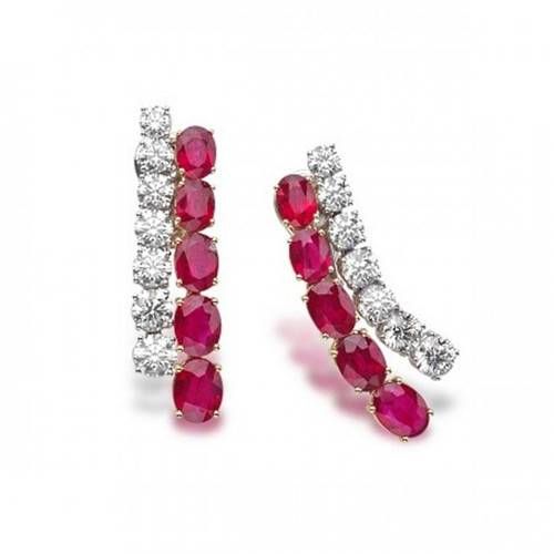 想 提气 那自然少不了一副亮眼的红色耳环