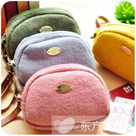 韩版时尚零钱包小巧又实用 只一眼就爱上它哟