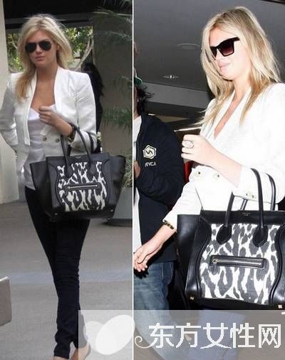 celine笑脸包经典款 欧美明星街拍最爱包包款式